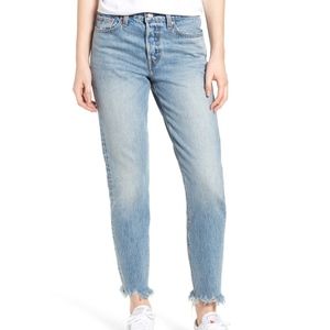 Levi's Wedgie Icon Fit Raw Hem (Shut Up) Size 28